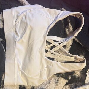 Lululemon Athletica White Sports Bra